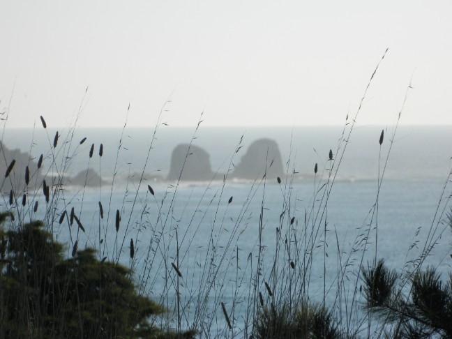 Los Morros al atardecer, desde el complejo